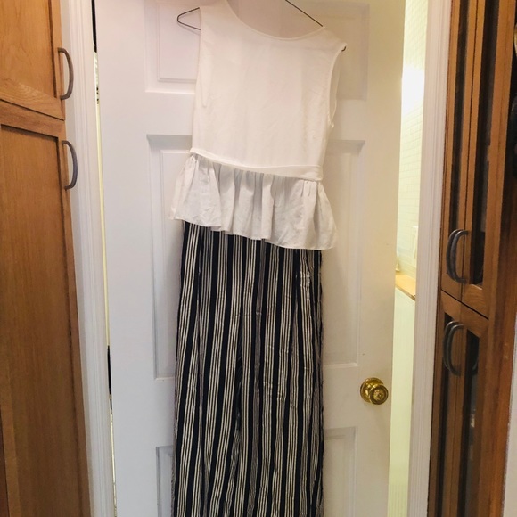 ASOS peplum jumpsuit wide leg - Picture 2 of 6